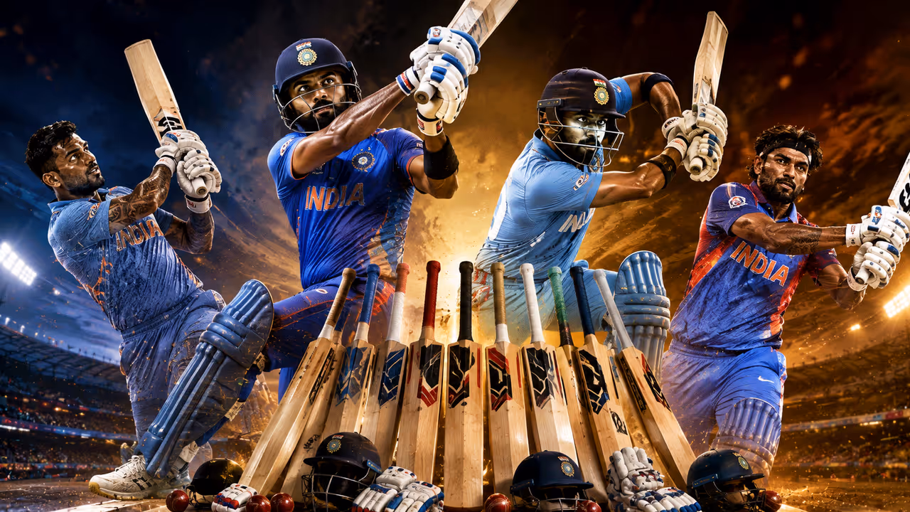 क्रिकेटर कौन सा बैट इस्तेमाल करते हैं? क्रिकेटर कौन सा बैट इस्तेमाल करते हैं?