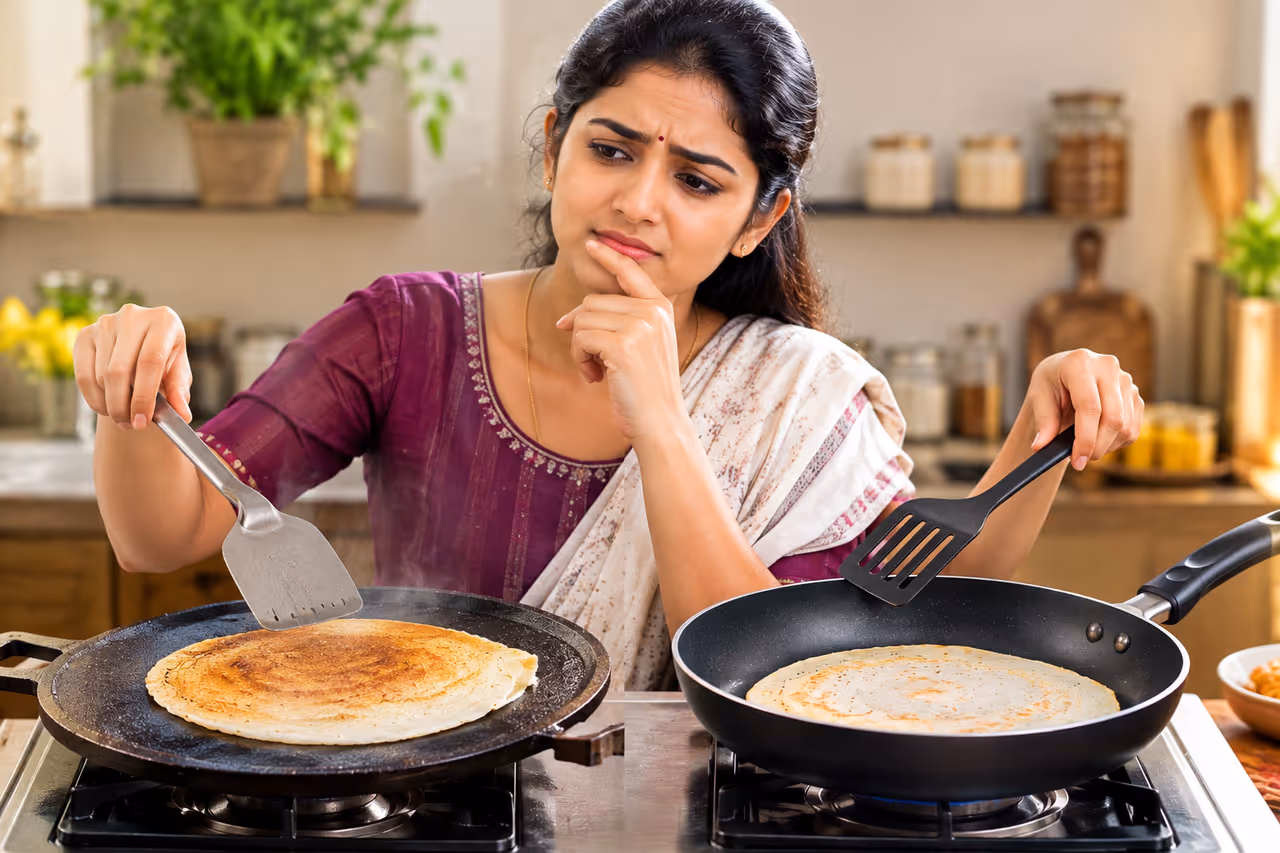 ఇనుప పెనం వాడితే ఏమవుతుంది? ఇనుప పెనం వాడితే ఏమవుతుంది?