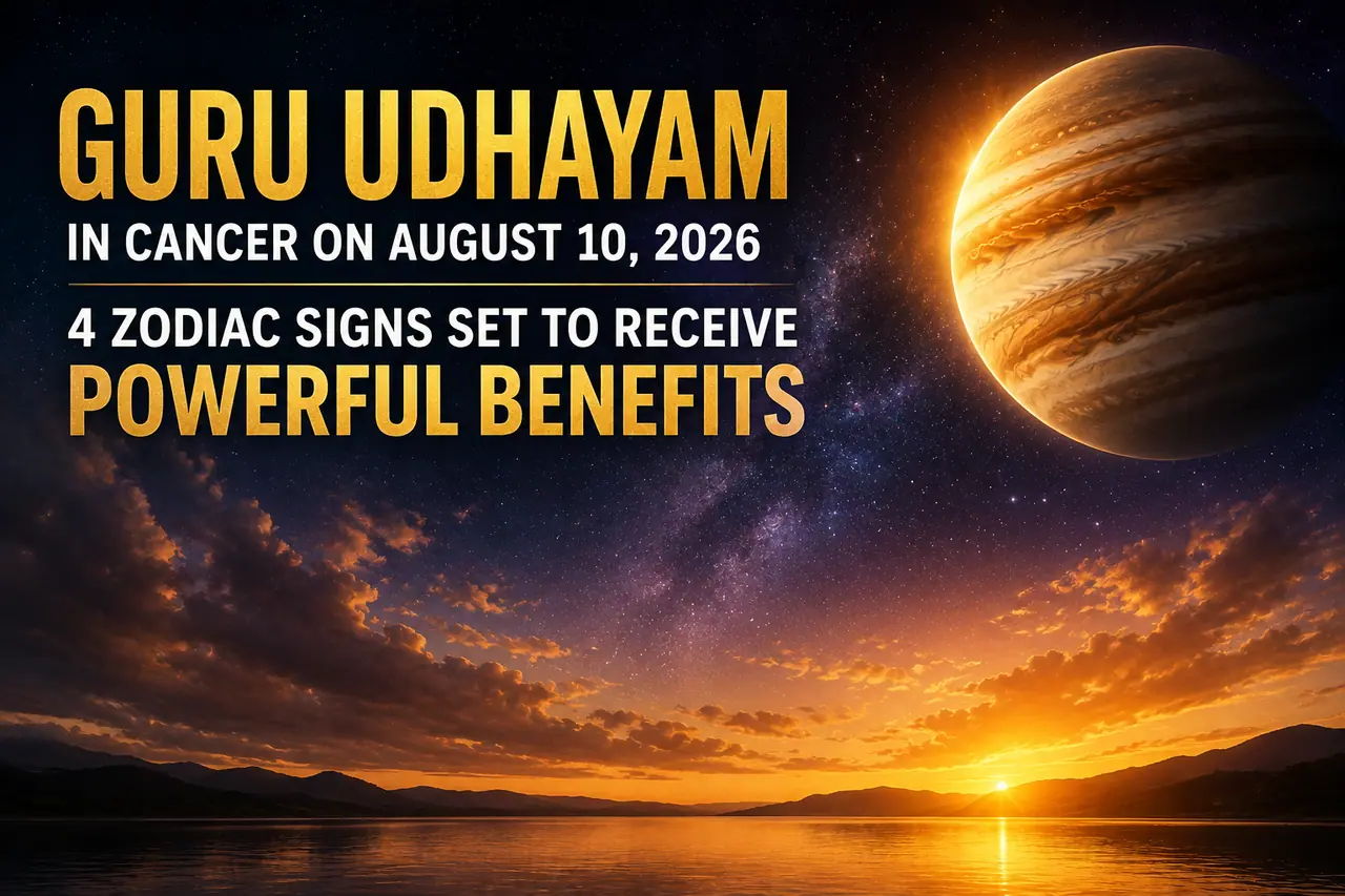 Guru Udhayam (Jupiter) 2026 Guru Udhayam (Jupiter) 2026
