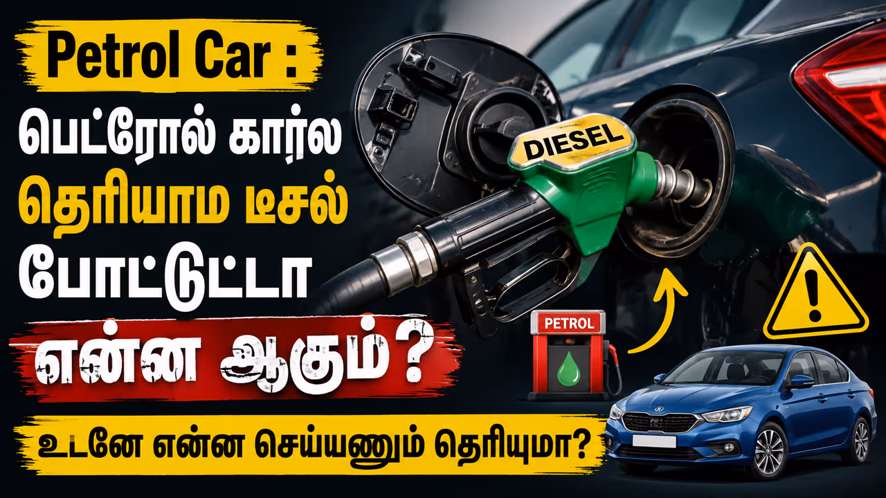 பெட்ரோல் காரில் டீசல் ஊற்றினால்? பெட்ரோல் காரில் டீசல் ஊற்றினால்?