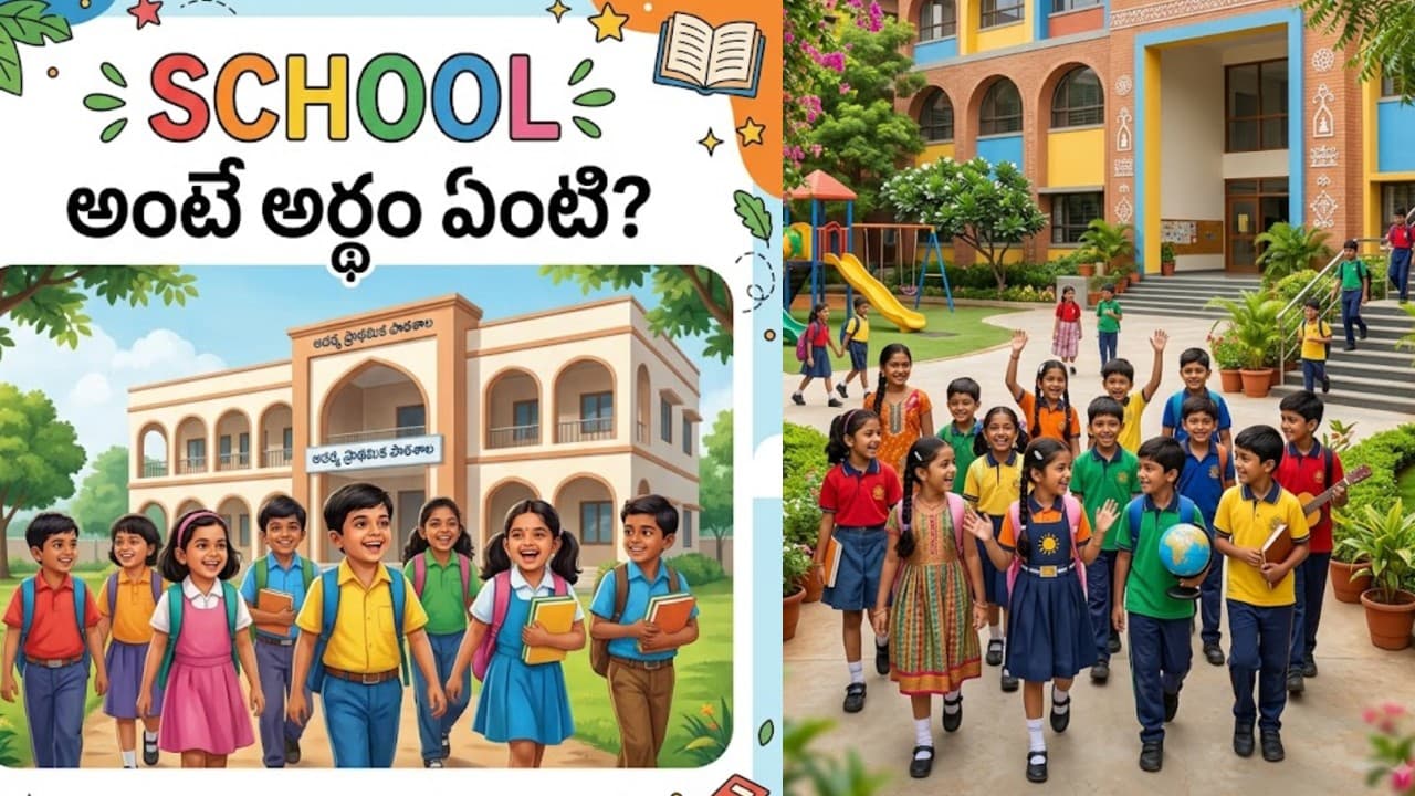 స్కూల్ అంటే ఒత్తిడిగా భావిస్తున్నారు.. స్కూల్ అంటే ఒత్తిడిగా భావిస్తున్నారు..