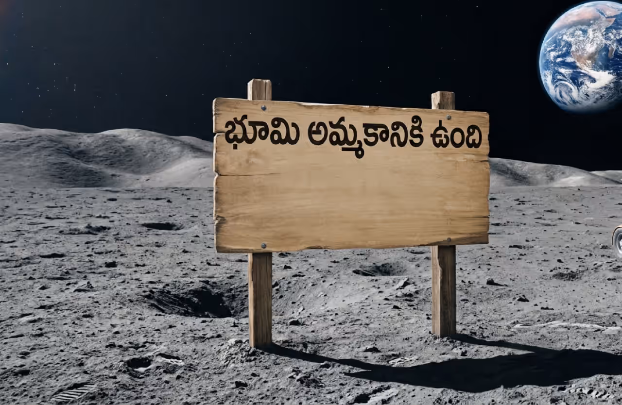 చంద్రుడిపై రియల్ ఎస్టేట్ దందా చంద్రుడిపై రియల్ ఎస్టేట్ దందా