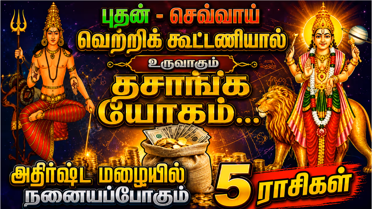 தசாங்க யோகம் தரும் பலன்கள் தசாங்க யோகம் தரும் பலன்கள்
