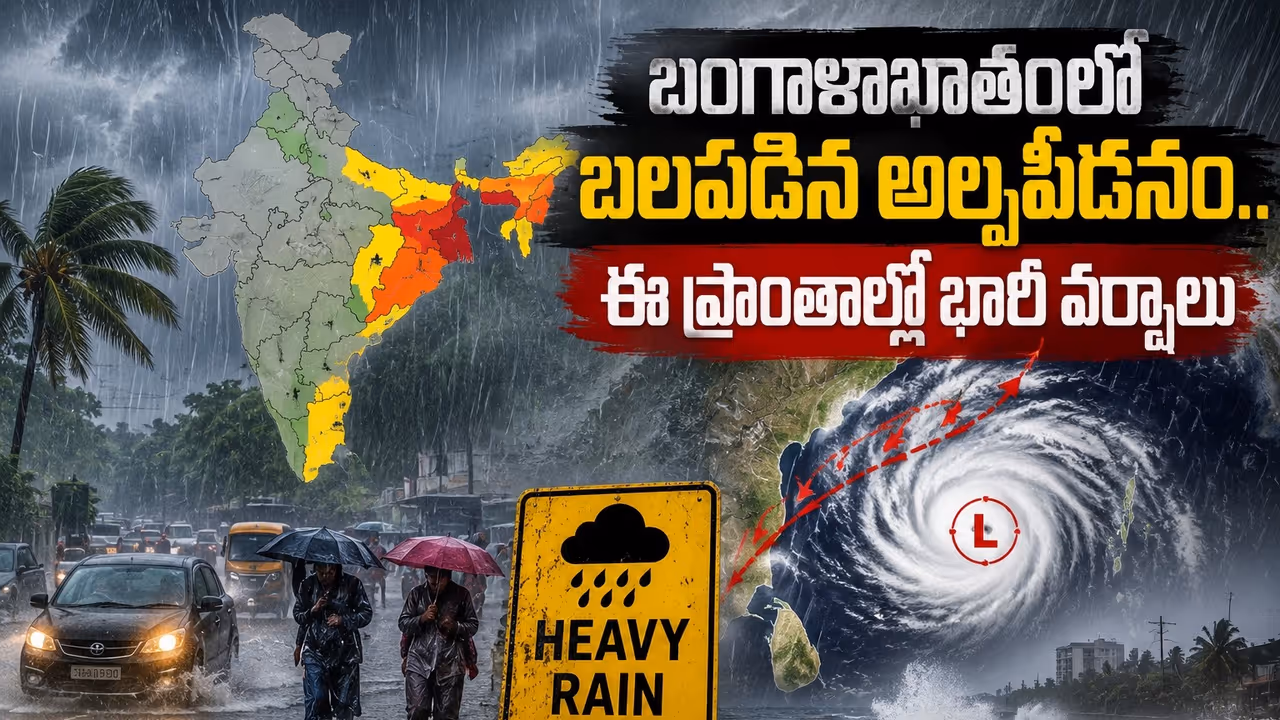 వచ్చే కొద్ది గంటల్లో విరుచుకుపడనున్న భారీ వర్షాలు! వచ్చే కొద్ది గంటల్లో విరుచుకుపడనున్న భారీ వర్షాలు!