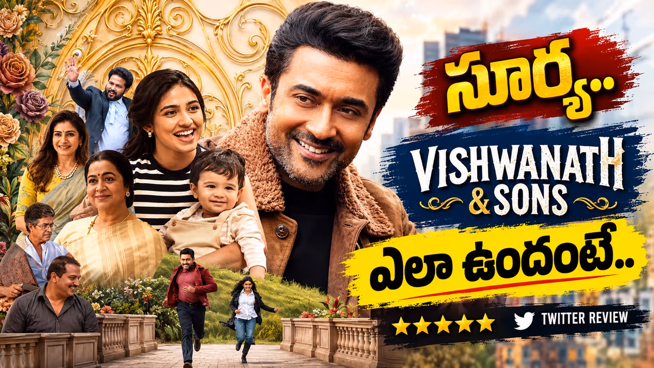 సూర్య, మమితా బైజు మ్యాజిక్.. థియేటర్లలో అదరగొడుతున్న విశ్వనాథ్ అండ్ సన్స్ సూర్య, మమితా బైజు మ్యాజిక్.. థియేటర్లలో అదరగొడుతున్న విశ్వనాథ్ అండ్ సన్స్
