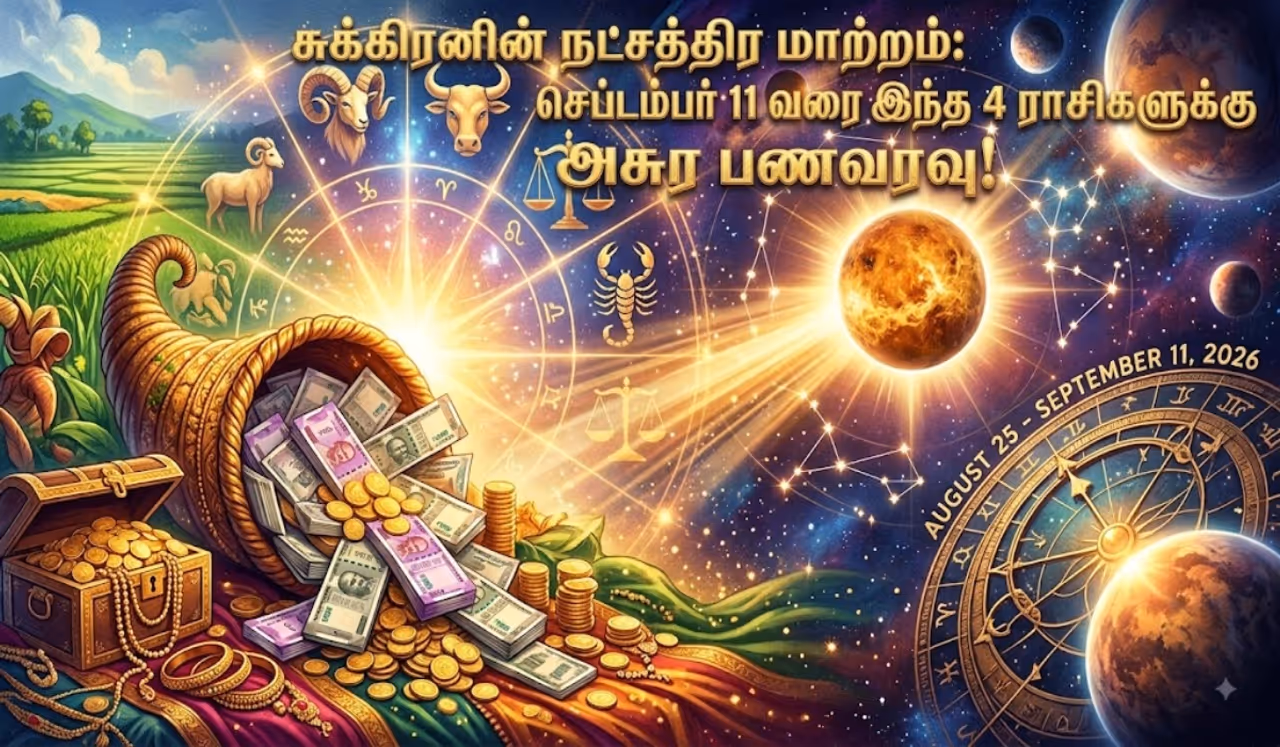சுக்கிரனின் நட்சத்திர மாற்றம் 2026 சுக்கிரனின் நட்சத்திர மாற்றம் 2026