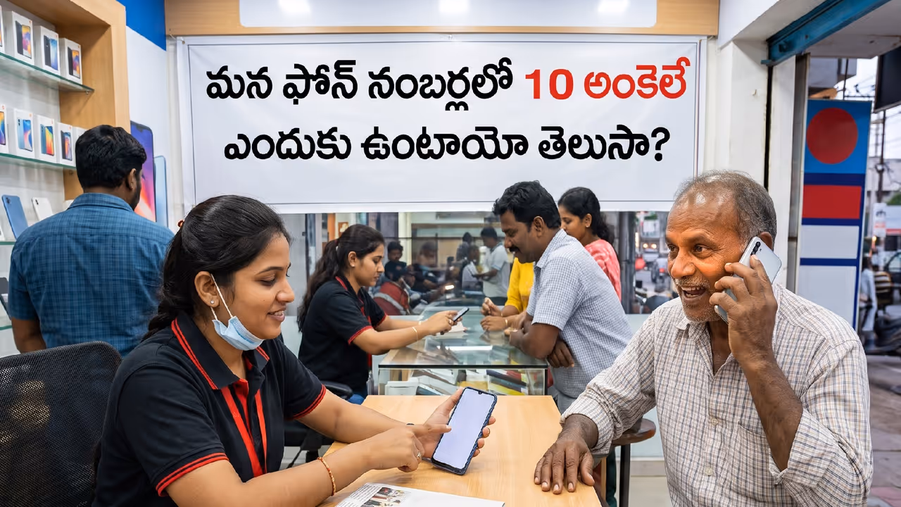మొబైల్ నెంబర్లో 10 అంకెలే ఎందుకుంటాయి? మొబైల్ నెంబర్లో 10 అంకెలే ఎందుకుంటాయి?