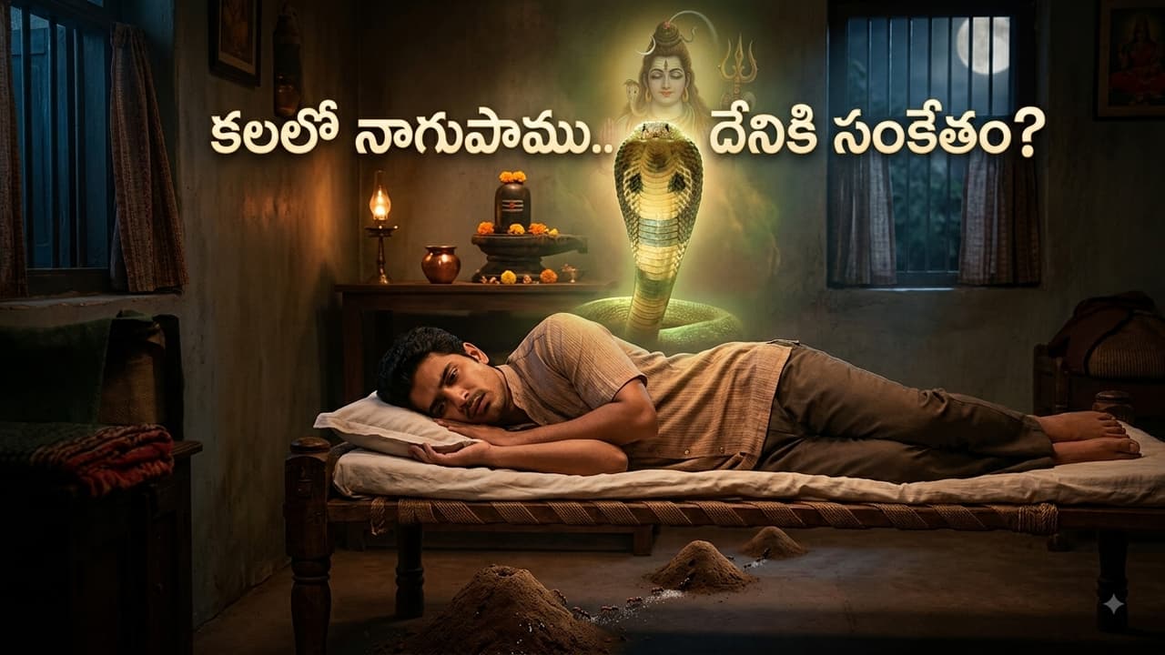 పడగ విప్పిన నాగుపాము కలలోకి వస్తే ఏమవుతుంది? పడగ విప్పిన నాగుపాము కలలోకి వస్తే ఏమవుతుంది?