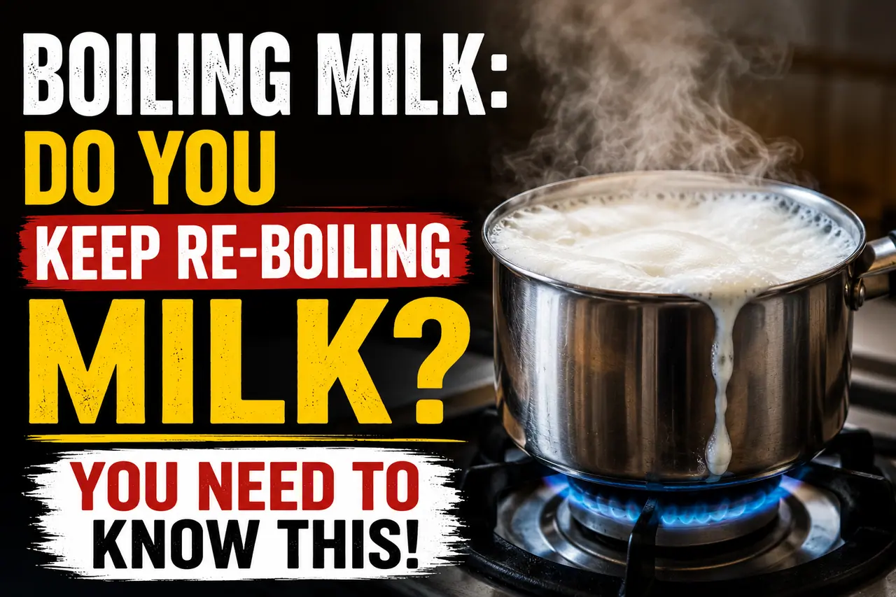Is it okay to boil milk again and again? Is it okay to boil milk again and again?