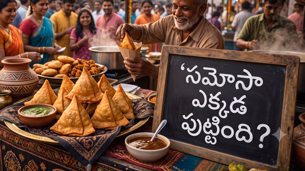 సమోసా ఎక్కడ పుట్టింది? సమోసా ఎక్కడ పుట్టింది?