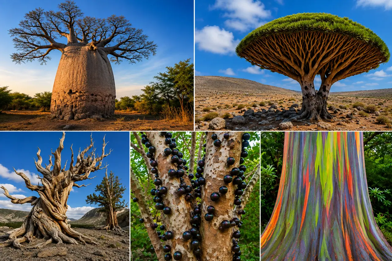 5 Strange Trees 5 Strange Trees