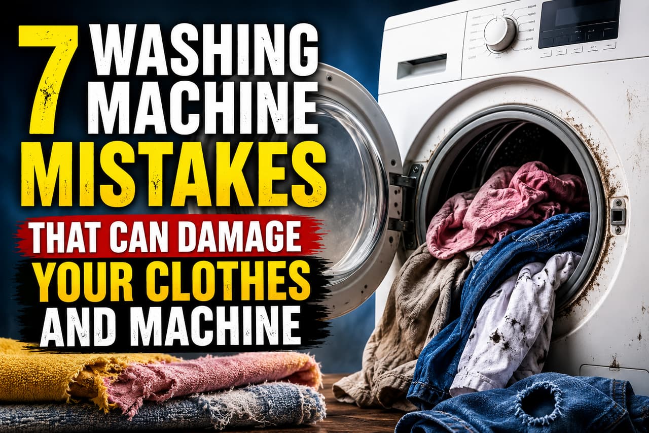 Are you making these mistakes while washing clothes? Are you making these mistakes while washing clothes?