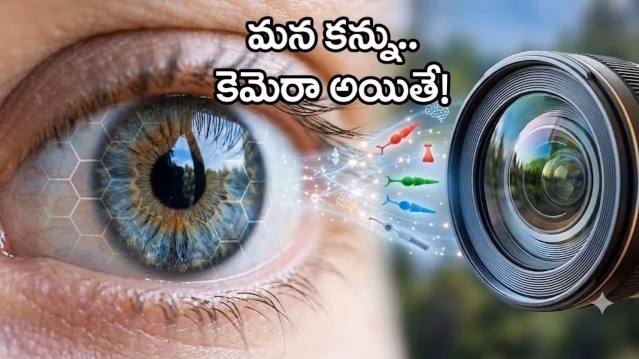 మనిషి కన్ను ఎన్ని మెగాపిక్సెల్స్కు సమానం.? మనిషి కన్ను ఎన్ని మెగాపిక్సెల్స్కు సమానం.?