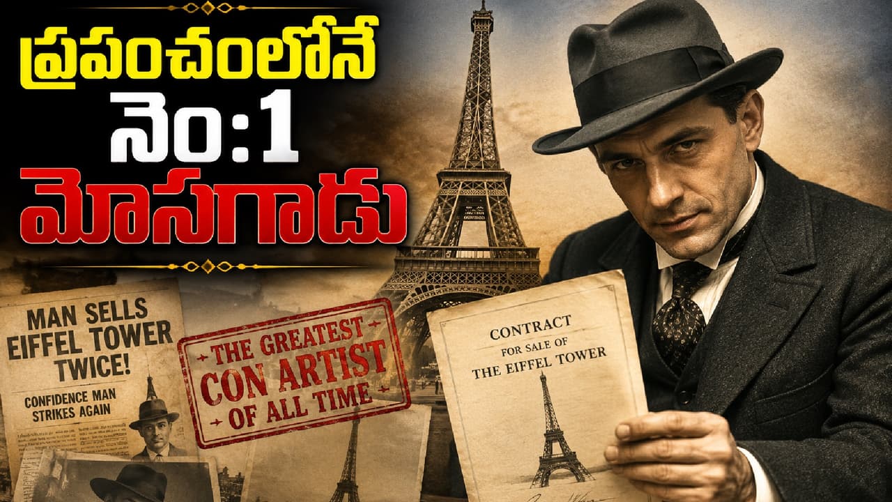 ఈఫిల్ టవర్ అమ్మేసిన మోసగాడు ఈఫిల్ టవర్ అమ్మేసిన మోసగాడు