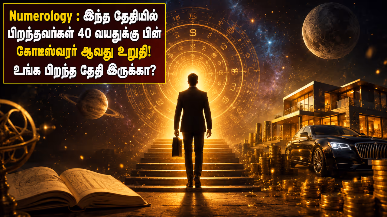 40 வயதுக்குப் பின் ஜாக்பாட் அடிக்கும் எண் கணித ரகசியம்! 40 வயதுக்குப் பின் ஜாக்பாட் அடிக்கும் எண் கணித ரகசியம்!
