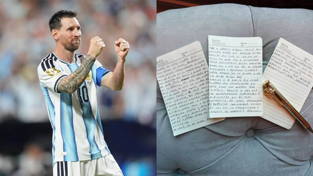 Lionel Messi announces retirement from international football Lionel Messi announces retirement from international football