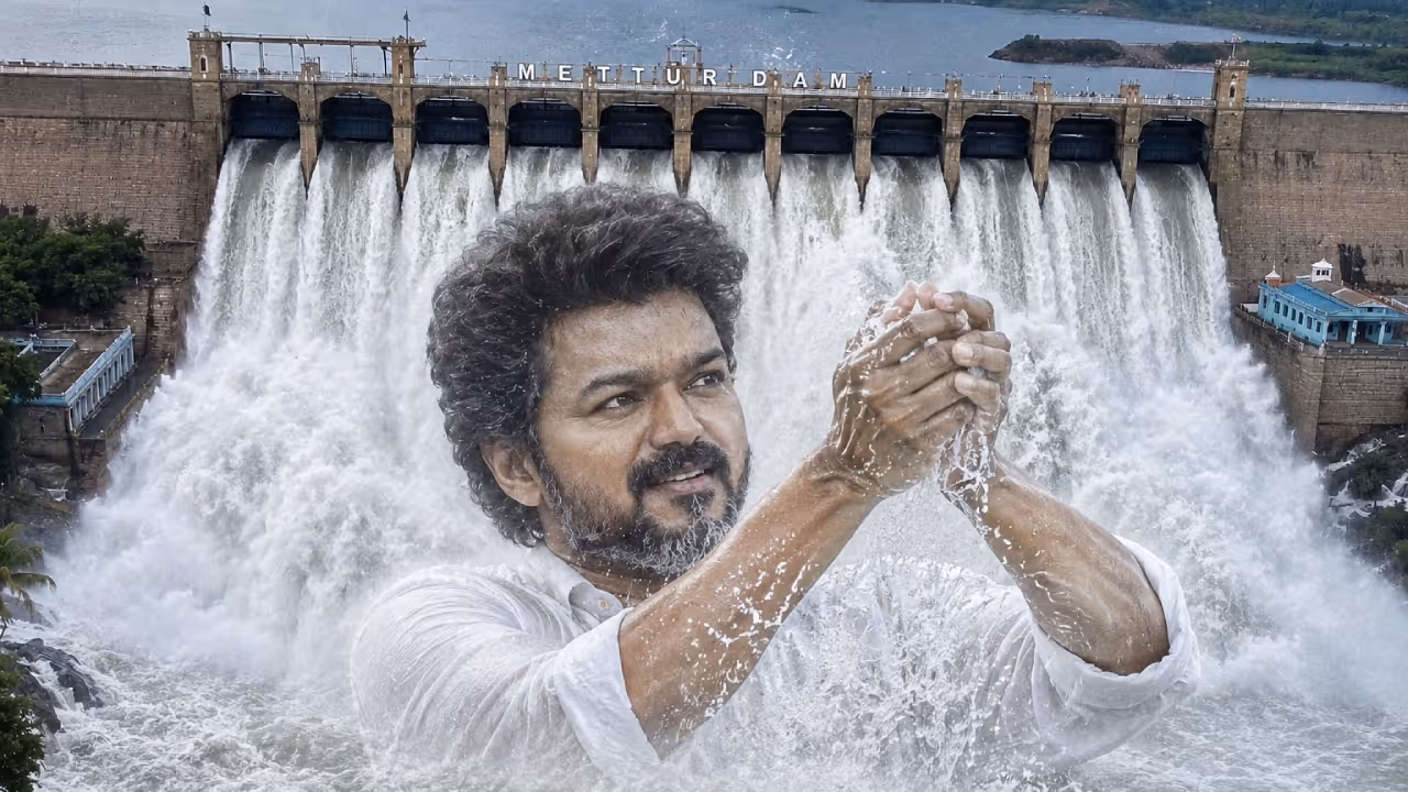 CM Vijay Open Mettur Dam CM Vijay Open Mettur Dam