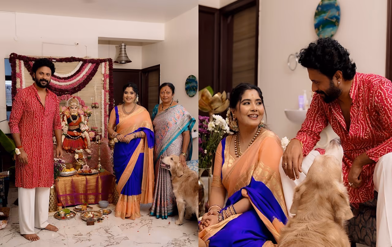 ಅದ್ದೂರಿ ವರಮಹಾಲಕ್ಷ್ಮಿ ಪೂಜೆ ಅದ್ದೂರಿ ವರಮಹಾಲಕ್ಷ್ಮಿ ಪೂಜೆ