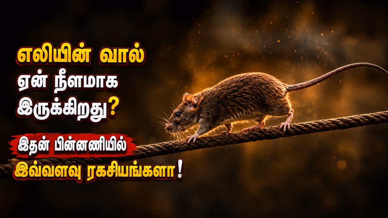எலி வால் ஏன் நீளமா இருக்கு? எலி வால் ஏன் நீளமா இருக்கு?