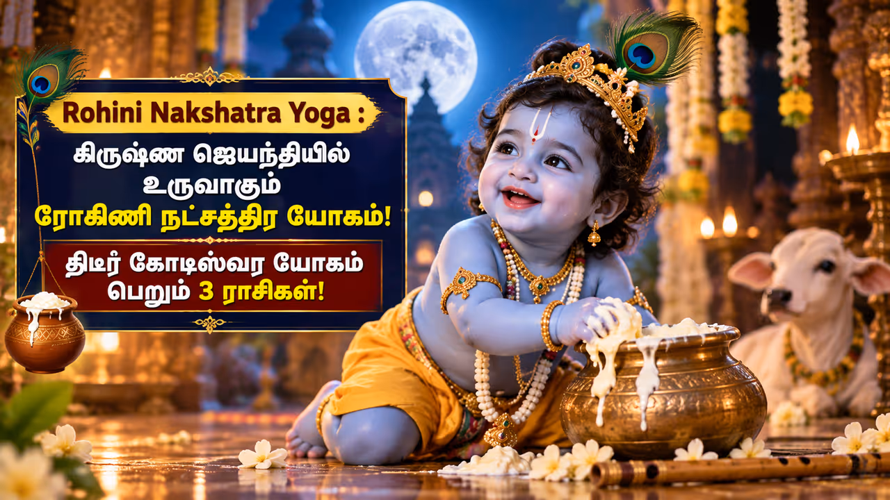 ரோகிணி நட்சத்திர யோகத்தின் ஆன்மிக ரகசியம்! ரோகிணி நட்சத்திர யோகத்தின் ஆன்மிக ரகசியம்!