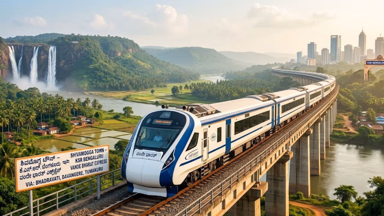 ಮಲೆನಾಡಿಗೆ ವಂದೇ ಭಾರತ್ ಎಕ್ಸ್ಪ್ರೆಸ್ ಶೀಘ್ರ ಕಾರ್ಯಾಚರಣೆ ಮಲೆನಾಡಿಗೆ ವಂದೇ ಭಾರತ್ ಎಕ್ಸ್ಪ್ರೆಸ್ ಶೀಘ್ರ ಕಾರ್ಯಾಚರಣೆ