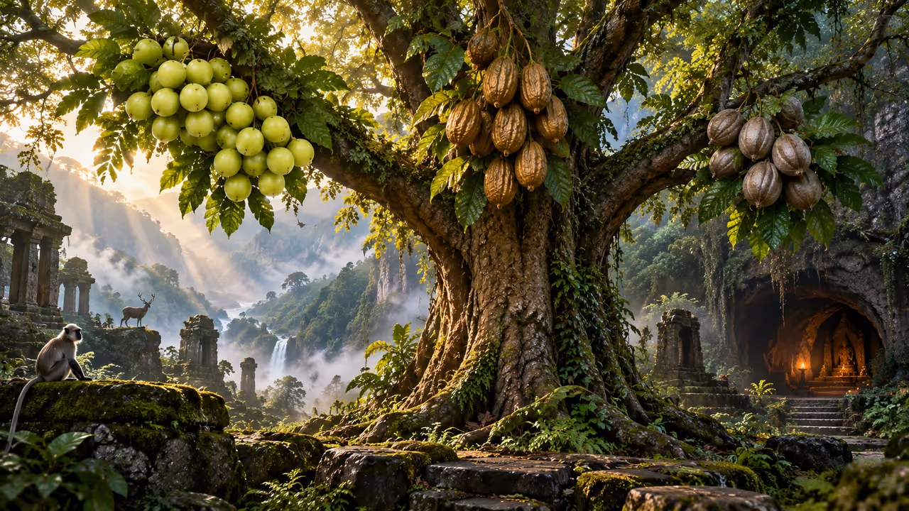 ఒకే చెట్టుకు మూడు రకాల కాయలు.. నల్లమల గుహల్లో సిద్ధులు దాచిన సంజీవని చెట్టు ఒకే చెట్టుకు మూడు రకాల కాయలు.. నల్లమల గుహల్లో సిద్ధులు దాచిన సంజీవని చెట్టు