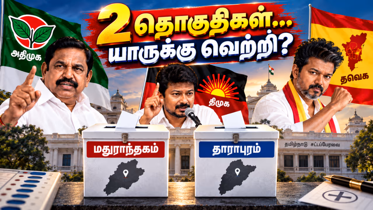 மதுராந்தகம், தாராபுரம் யாருக்கு? மதுராந்தகம், தாராபுரம் யாருக்கு?