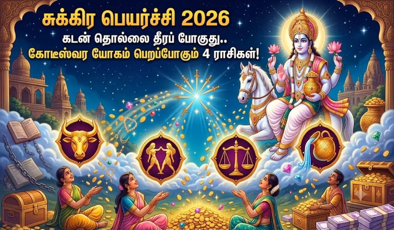 சுக்கிர பெயர்ச்சி 2026 சுக்கிர பெயர்ச்சி 2026