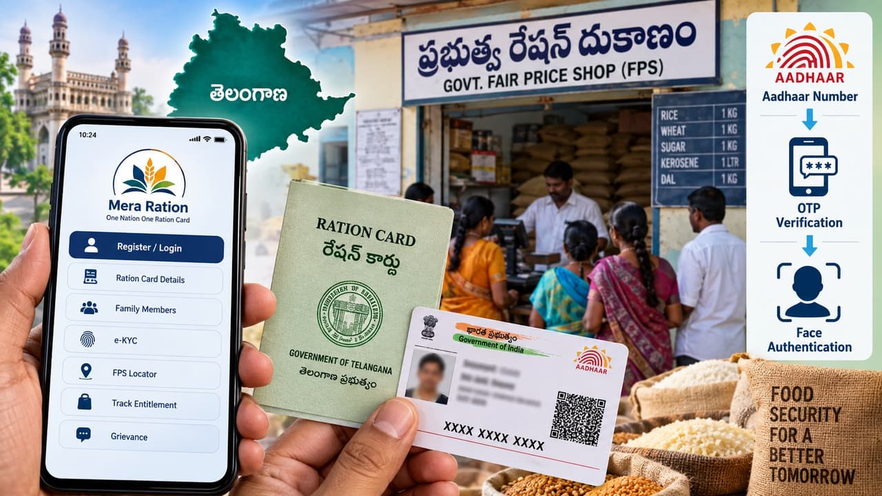 రేషన్ కార్డు ఈ కేవైసీ కోసం ఆఫీసుల చుట్టూ తిరగాల్సిన పనిలేదు రేషన్ కార్డు ఈ కేవైసీ కోసం ఆఫీసుల చుట్టూ తిరగాల్సిన పనిలేదు