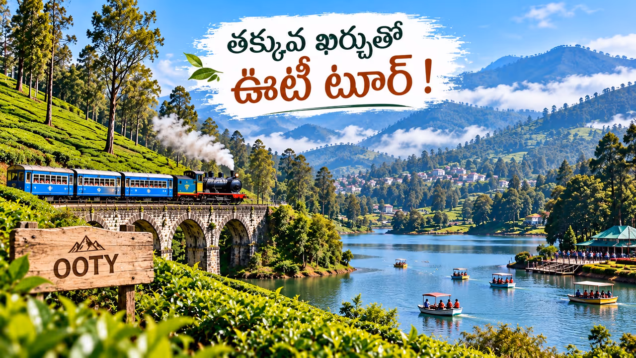 IRCTC బంపర్ ఆఫర్: తక్కువ ధరలో ఊటీ, కూనూర్ టూర్ IRCTC బంపర్ ఆఫర్: తక్కువ ధరలో ఊటీ, కూనూర్ టూర్