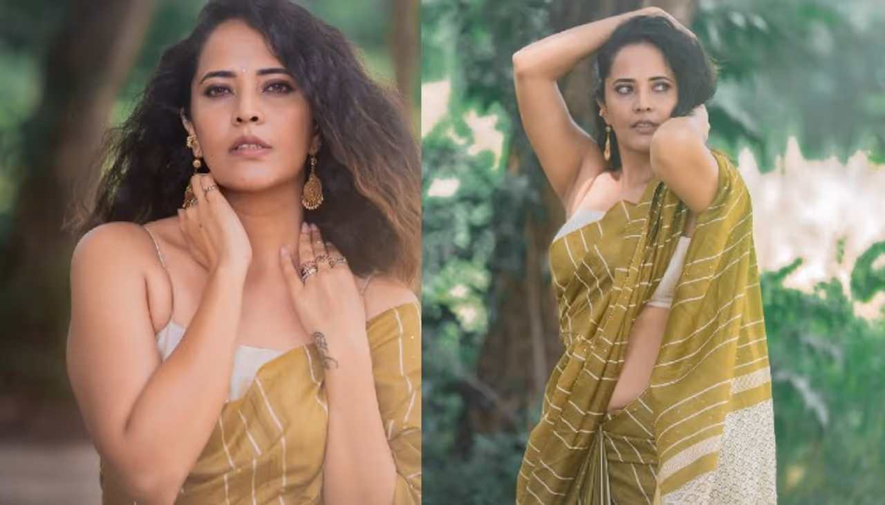 చీరలో అనసూయ గ్లామరస్ లుక్ చీరలో అనసూయ గ్లామరస్ లుక్