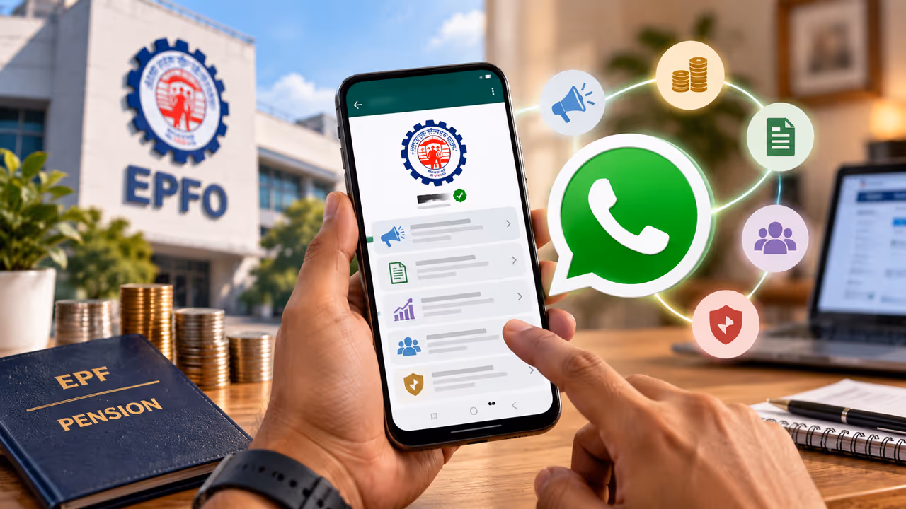 PF தகவல்களை இனி WhatsApp லேயே தெரிஞ்சுக்கலாம்! PF தகவல்களை இனி WhatsApp லேயே தெரிஞ்சுக்கலாம்!