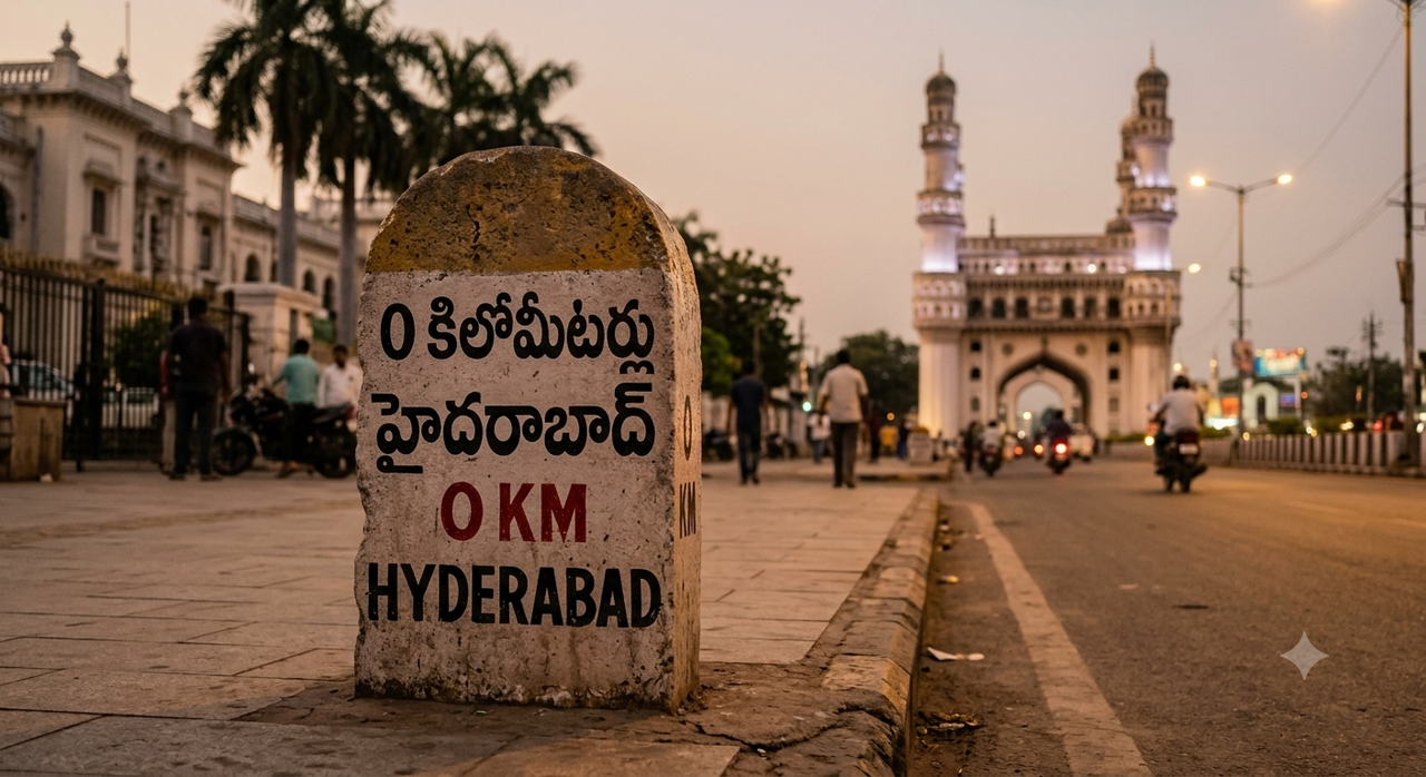 హైదరాబాద్ ఎక్కడి నుంచి మొదలౌతుంది? హైదరాబాద్ ఎక్కడి నుంచి మొదలౌతుంది?