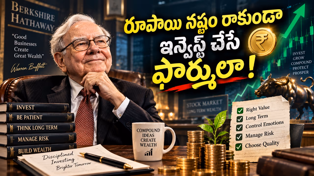 ఈ 5 సీక్రెట్స్ తెలిస్తే షేర్ మార్కెట్లో నష్టాలే ఉండవు ఈ 5 సీక్రెట్స్ తెలిస్తే షేర్ మార్కెట్లో నష్టాలే ఉండవు