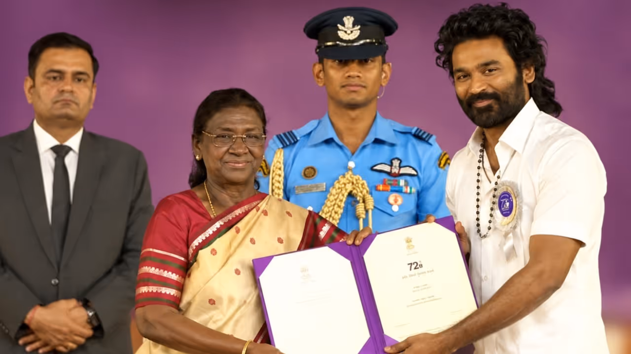 Dhanush gets double National Award joy Dhanush gets double National Award joy