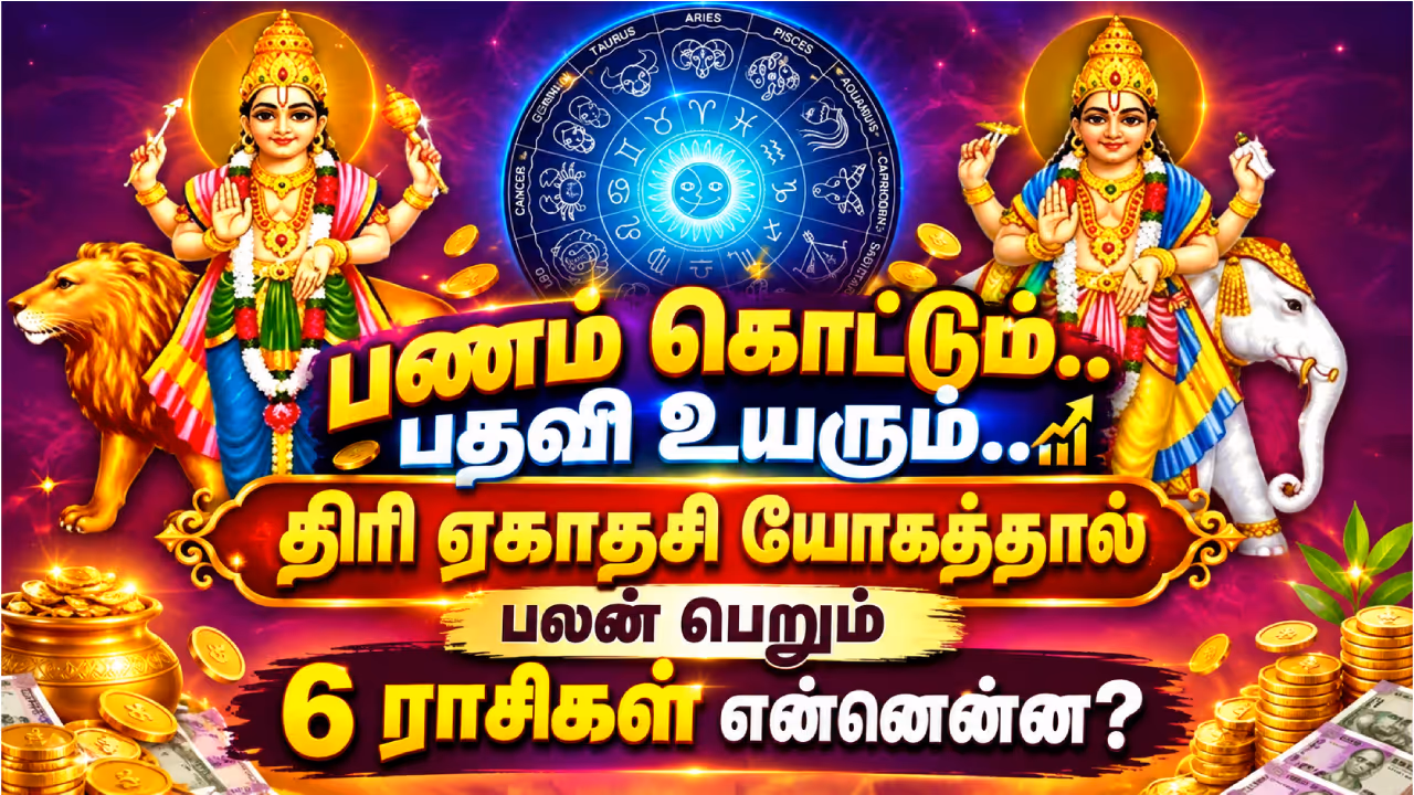திரி ஏகாதசி யோகம் தரும் பலன்கள் திரி ஏகாதசி யோகம் தரும் பலன்கள்