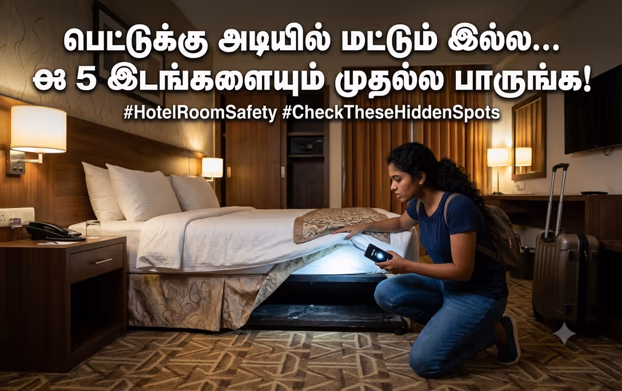 ஹோட்டலில் தங்கும்போது கவனிக்க வேண்டியவை ஹோட்டலில் தங்கும்போது கவனிக்க வேண்டியவை