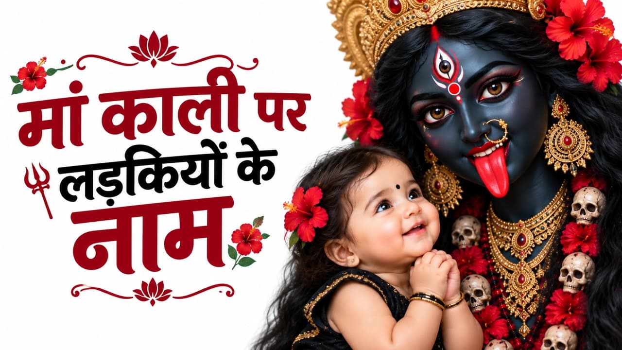 मां काली से जुड़े लड़कियों के नाम मां काली से जुड़े लड़कियों के नाम