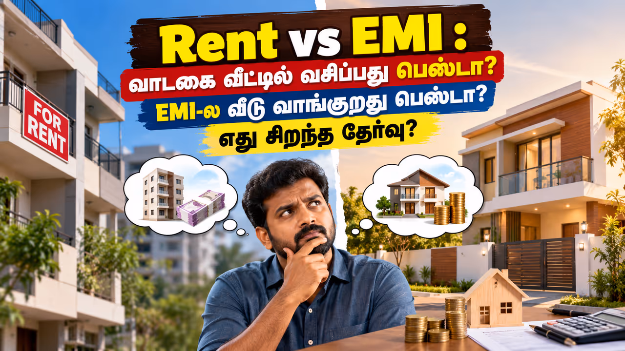 ₹25,000 வாடகையா? ₹25,000 EMI யா? ₹25,000 வாடகையா? ₹25,000 EMI யா?