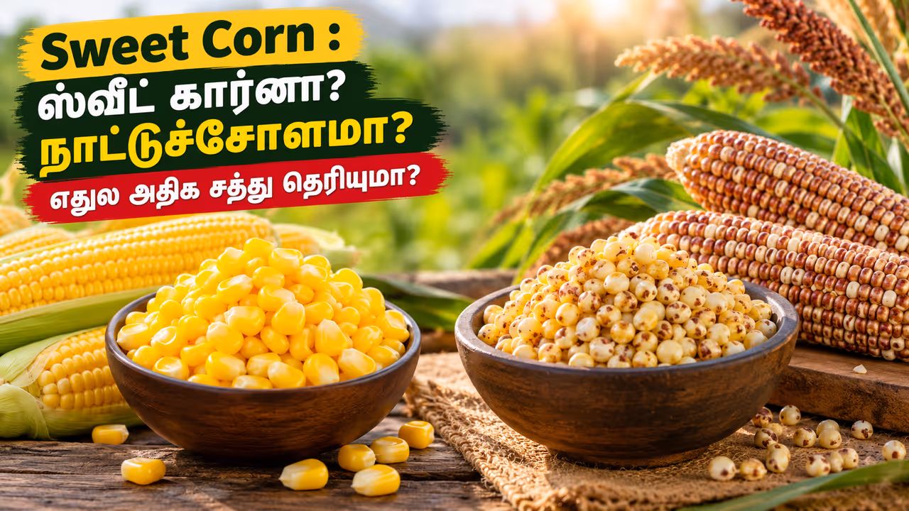 ஸ்வீட் கார்னா? நாட்டுச்சோளமா? ஸ்வீட் கார்னா? நாட்டுச்சோளமா?