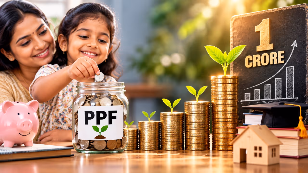 పీపీఎఫ్ తో ₹1,00,00,000 ఫండ్ ఖాయం పీపీఎఫ్ తో ₹1,00,00,000 ఫండ్ ఖాయం