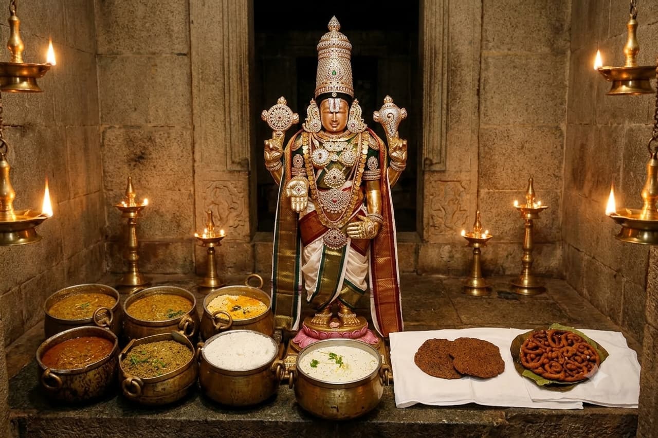 45 రకాల నైవేద్యాలు 45 రకాల నైవేద్యాలు