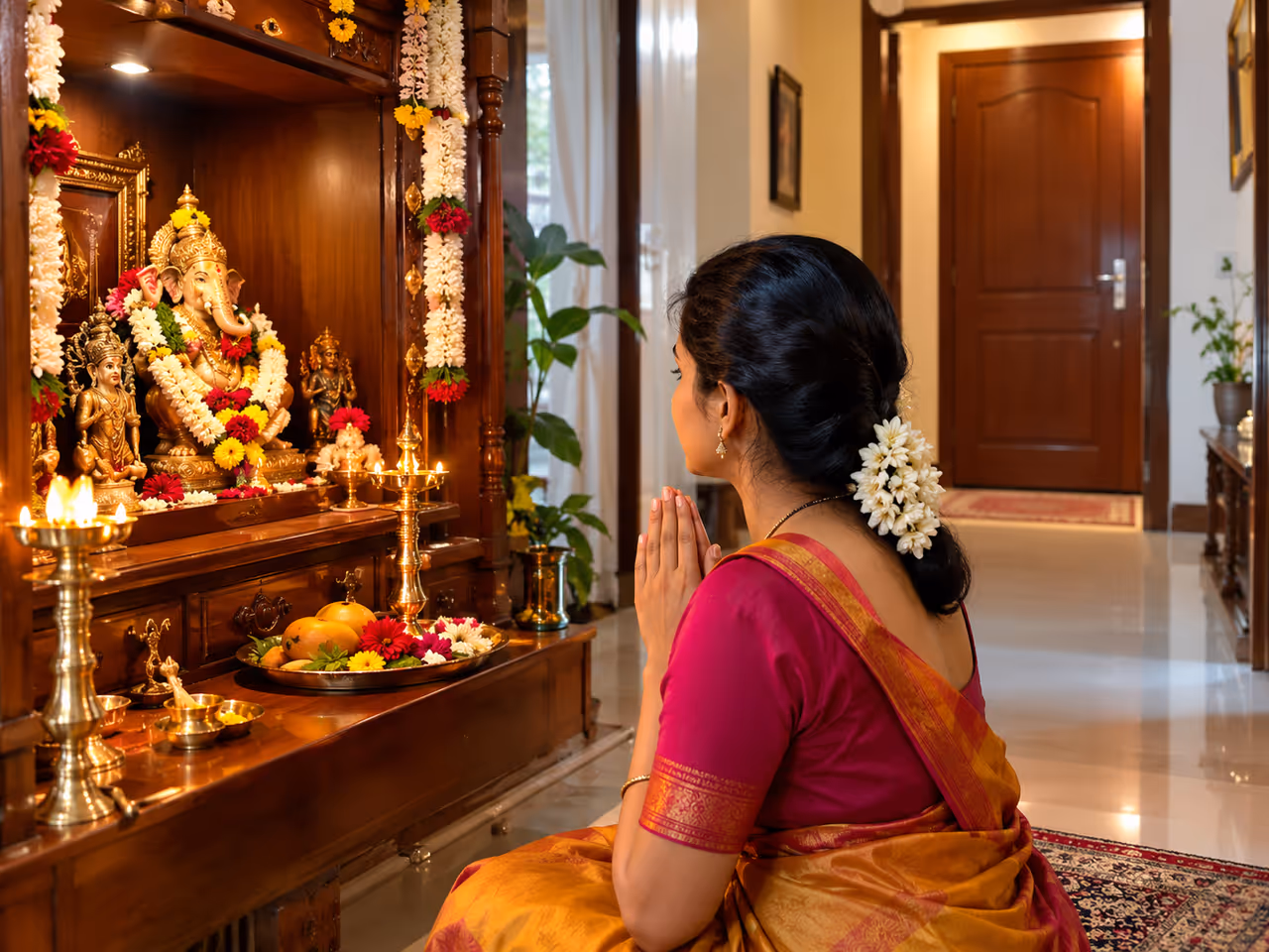 வீட்டில் வழிபாடு செய்யும் முறை.. வீட்டில் வழிபாடு செய்யும் முறை..
