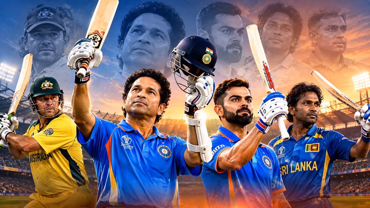 క్రికెట్ హిస్టరీలోనే అత్యధిక సెంచరీలు బాదిన టాప్ 5 లెజెండ్స్ క్రికెట్ హిస్టరీలోనే అత్యధిక సెంచరీలు బాదిన టాప్ 5 లెజెండ్స్