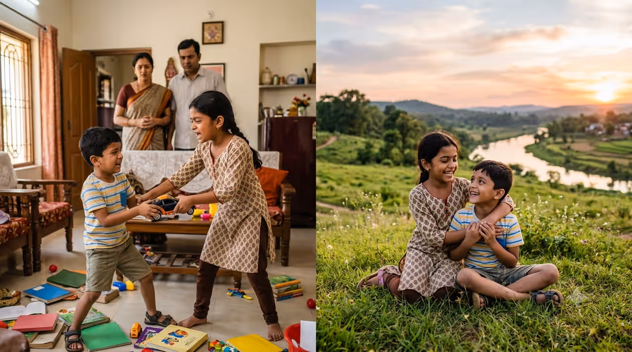 పిల్లల మధ్య ప్రేమ పెంచే 5 అలవాట్లు పిల్లల మధ్య ప్రేమ పెంచే 5 అలవాట్లు