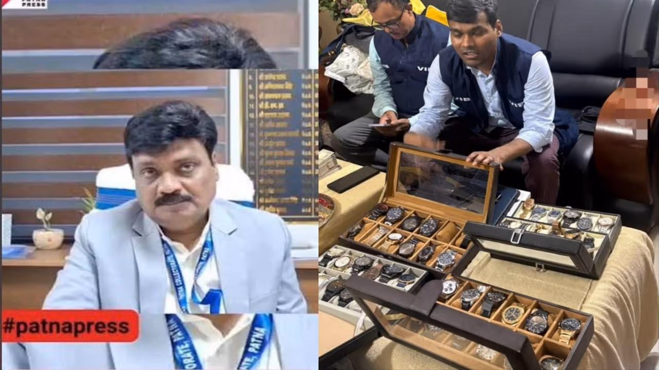 ADM दंपत्ति के ठिकानों पर छापा ADM दंपत्ति के ठिकानों पर छापा