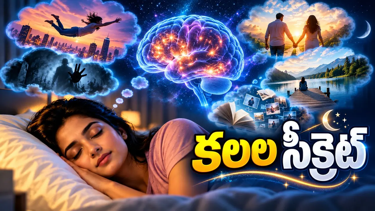 నిద్రలో వచ్చే కలల వెనుక ఇంత పెద్ద సైన్స్ ఉందా? నిజాలు తెలిస్తే అవాక్కవుతారు నిద్రలో వచ్చే కలల వెనుక ఇంత పెద్ద సైన్స్ ఉందా? నిజాలు తెలిస్తే అవాక్కవుతారు