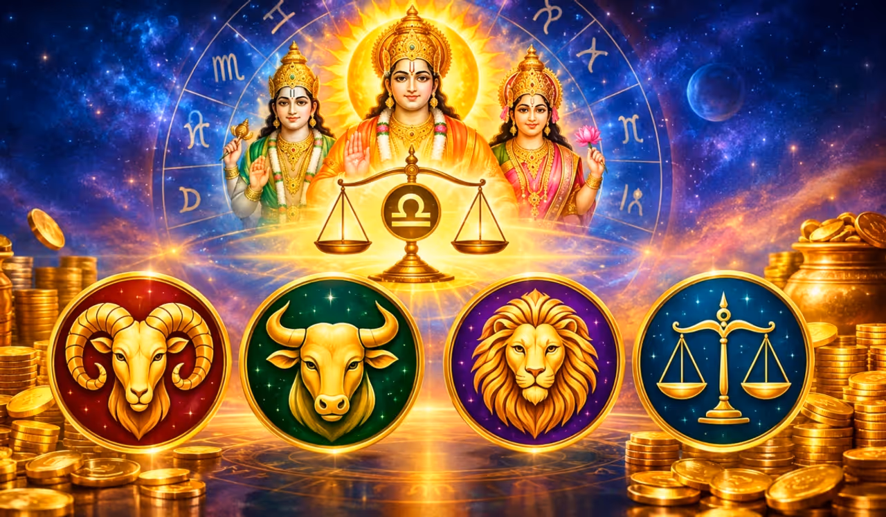 திரிகிரக யோகம் திரிகிரக யோகம்
