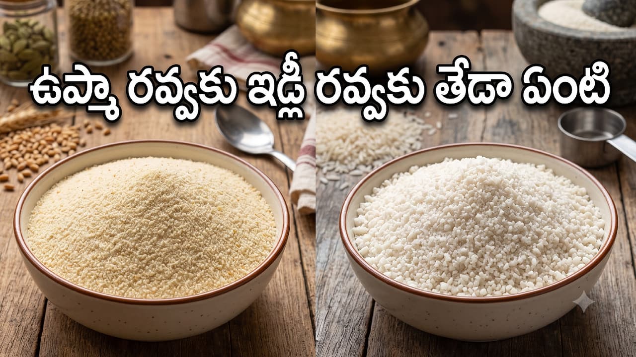 ఉప్మా రవ్వ, ఇడ్లీ రవ్వ తయారీ ఉప్మా రవ్వ, ఇడ్లీ రవ్వ తయారీ