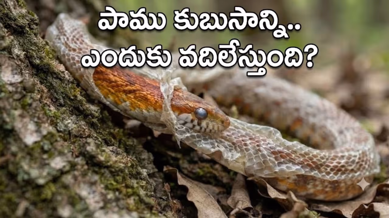 పాము కుబుసం ఎందుకు విడుస్తుంది? పాము కుబుసం ఎందుకు విడుస్తుంది?